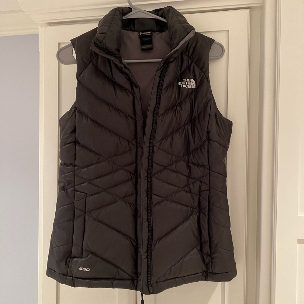 Black North Face Vest